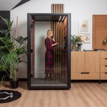 budka dźwiękoszczelna do biura