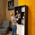 Dokumentenablage Ebenholz