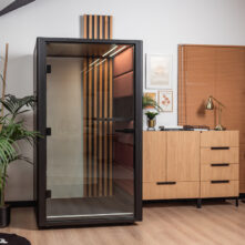 stabilna kabina biurowa do open space