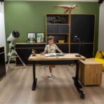 Studentenmöbel für ein Jungenzimmer