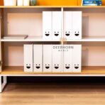 komoda z półkami i drzwiczkami do biura