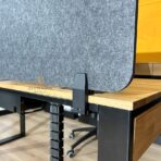 schalldämpfende Schreibtischabtrennungen