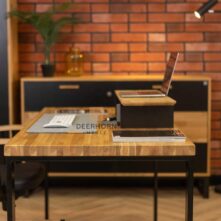 Büro- und Arbeitstisch 160x70 im Loft-Stil