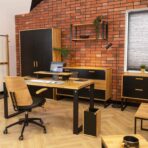 eleganter Bürotisch