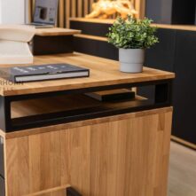 Minimalistischer Bürotisch