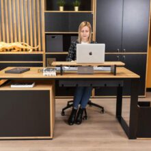 Prestigeträchtiger Schreibtisch mit Klasse