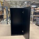 Kleiner Schreibtischschrank in Schwarz