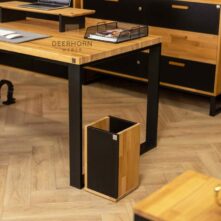 ein Schreibtisch für eine elegante Büroeinrichtung