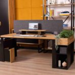 PET Trennwand Schreibtisch