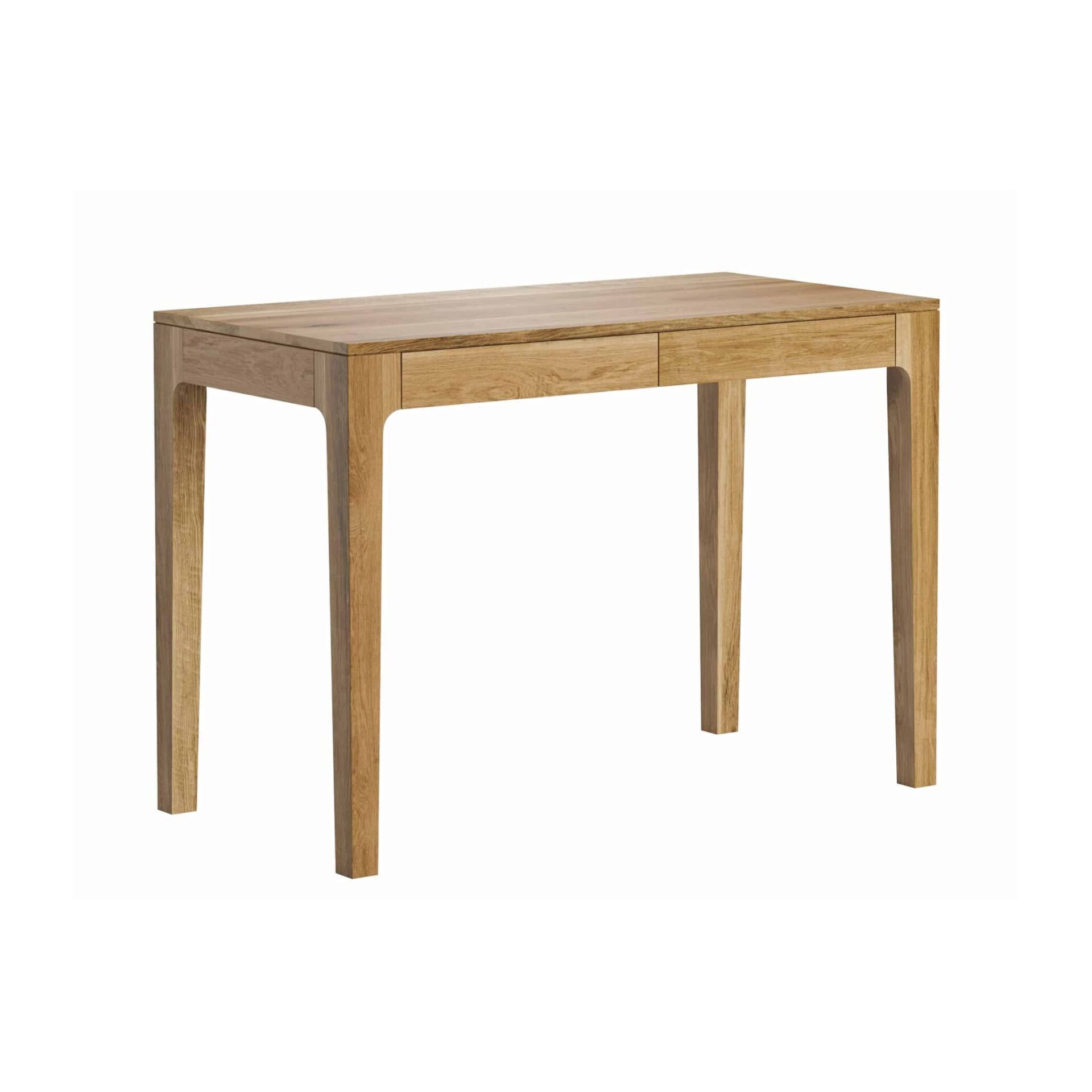 Holzschreibtisch mit Schubladen