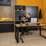Ergonomischer Schreibtisch