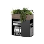 Blumenbeet für das Büro