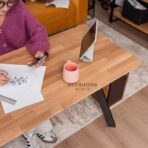 modne biurko do pokoju dziewczęcego