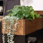 Büro Blumenbeet aus Holz