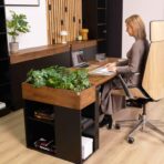 stilvoller Arbeitstisch