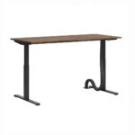 Automatisch höhenverstellbarer Schreibtisch mit Höhenspeicher SLIM 160 cm 70 cm