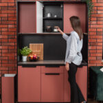 eleganter Anbau an den Arbeitsbereich