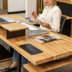ergonomischer Bürotisch