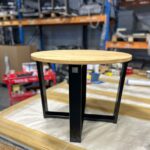 Couchtisch mit Holz