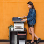 Mobiler Druckerschrank