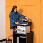 Schrank mit Platz für einen Drucker