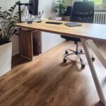 Schreibtisch von zu Hause aus, Heimbüro