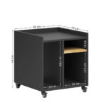 Kontenerek pod biurko na drukarkę mobilny