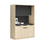 mała kuchnia w biurze