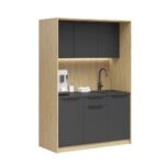 Kleine Küchenzeile für die Firma