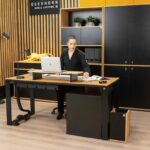 Schwarze Büromöbel für das moderne Büro