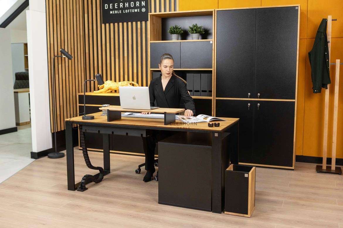 Schwarze Büromöbel für das moderne Büro
