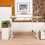 Home Office Möbel mit verstellbarem Schreibtisch