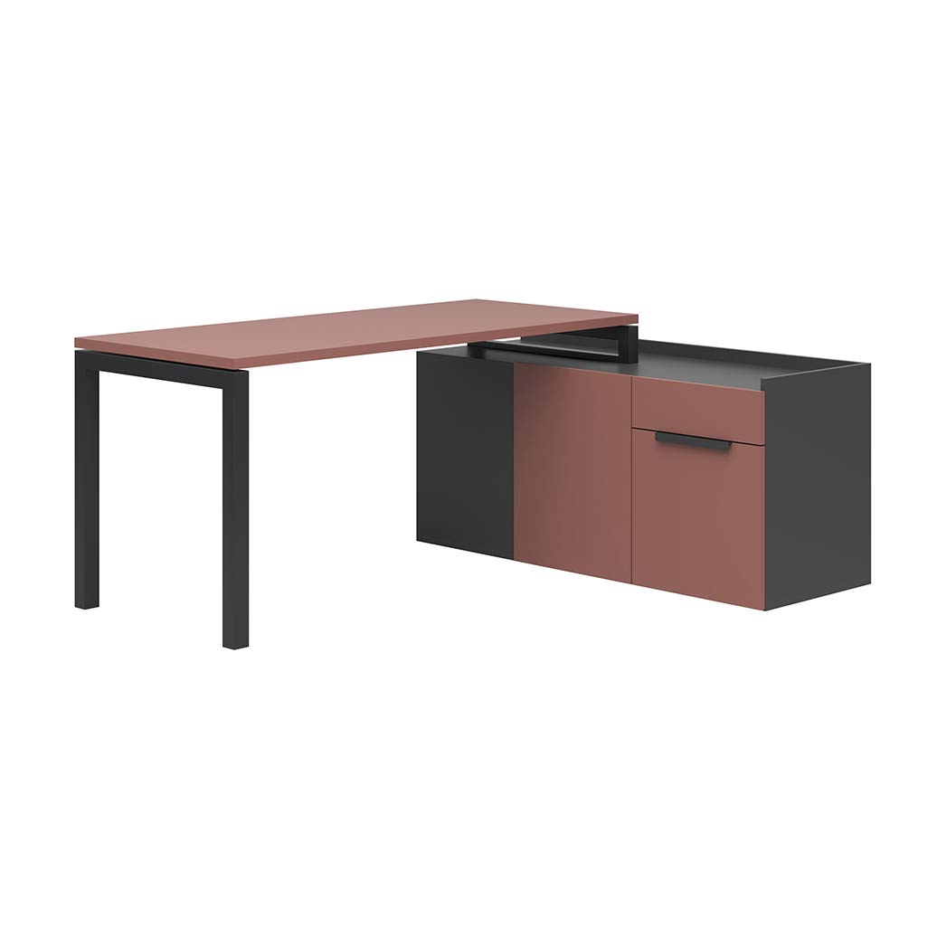 Eck-Arbeitsplatz-Schreibtisch
