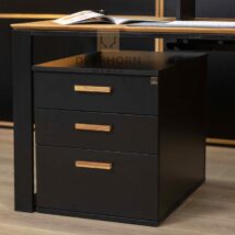 Moderner Bürotisch mit Schubladen