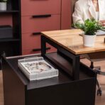 biurko z kontenerkiem do biura rachunkowego