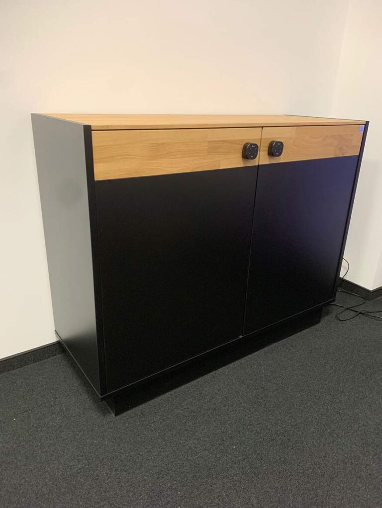 zweitürige Kommode für die Firma
