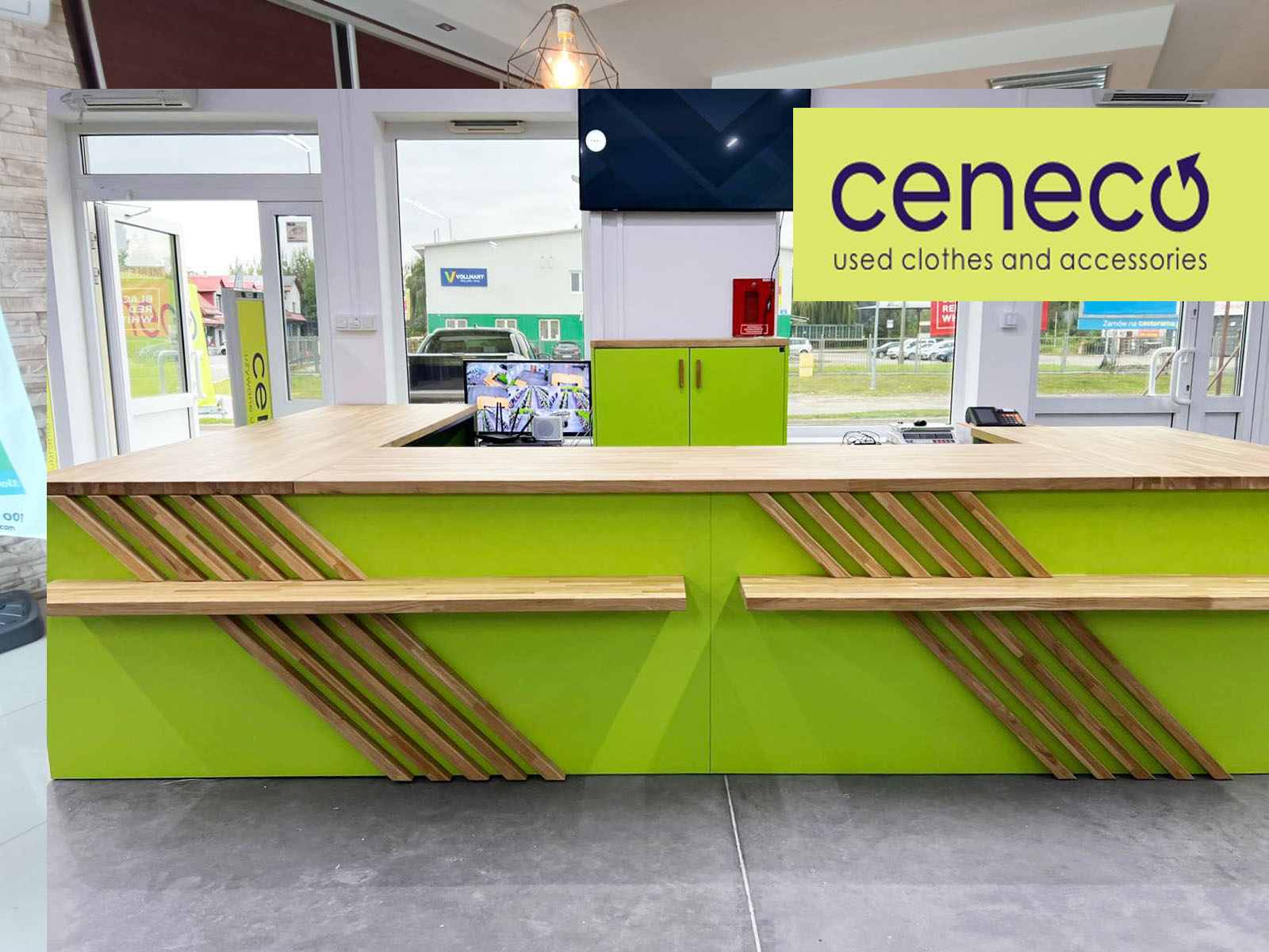Ceneco Kleidung Ladeneinrichtung