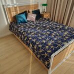 Sehr solides, modernes Bett mit Lieferung nach Krakau