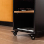 czarny kontenerek z szufladą