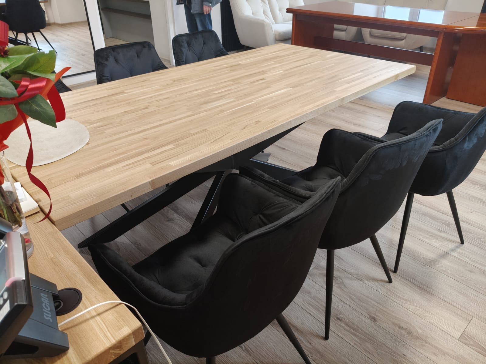Tisch im Rathaus