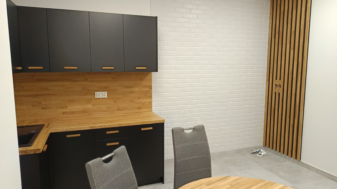 Biurowy aneks kuchenny dla firmy z województwa podkarpackiego