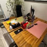 weiße Schreibtische für Frau Klaudia