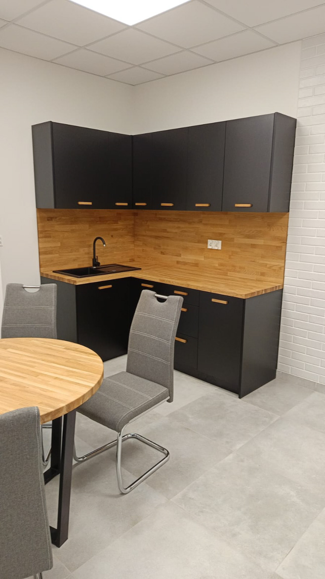 Biurowy aneks kuchenny dla firmy z województwa podkarpackiego