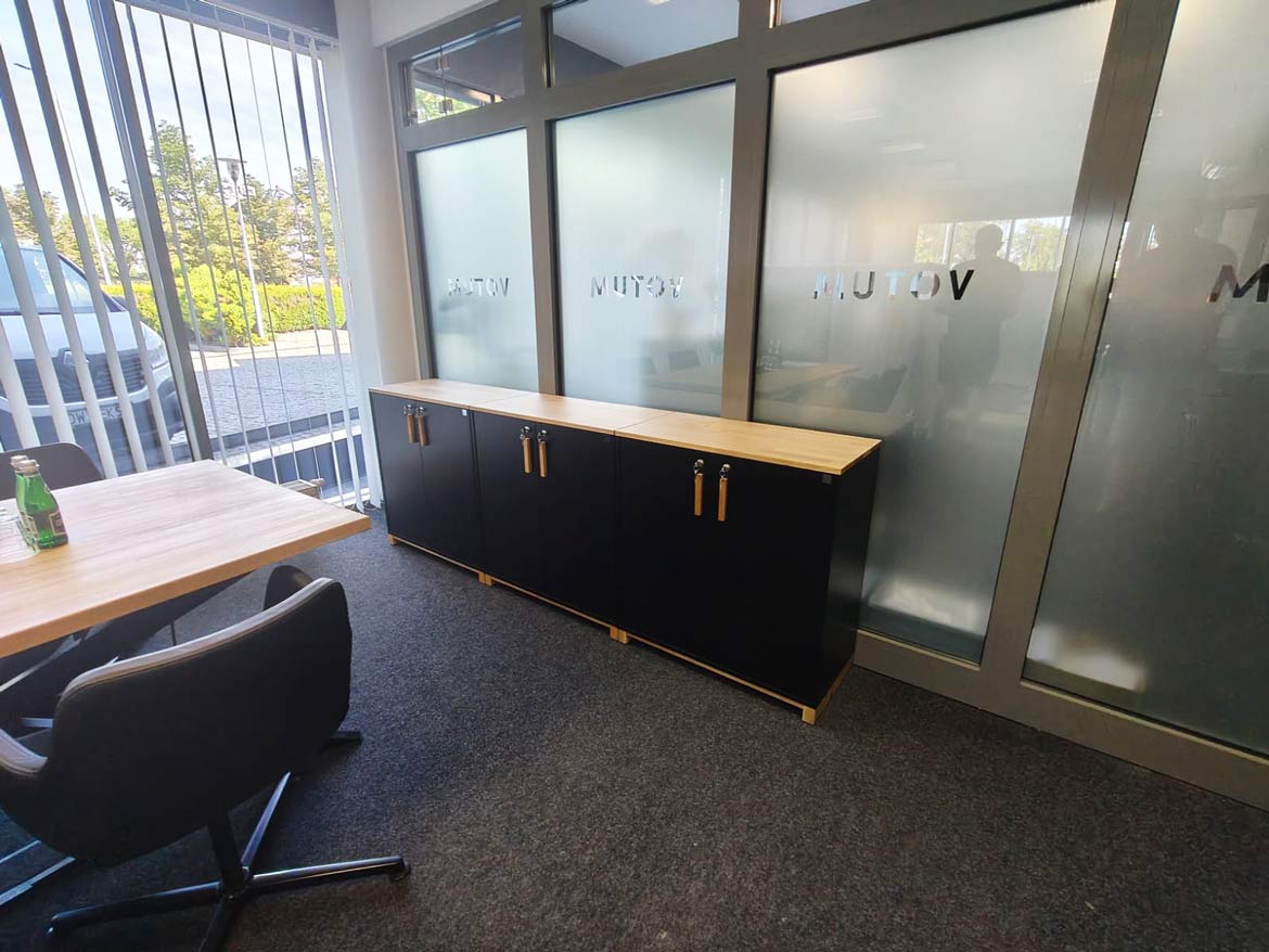 Komody biurowe dla firmy Votum we Wrocławiu