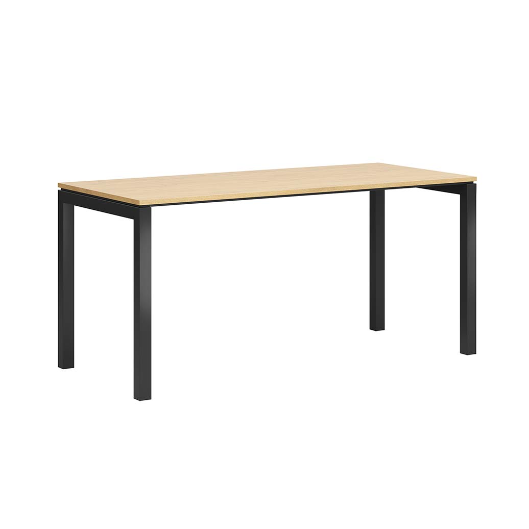 Stabiler Arbeitstisch mit Metallstruktur