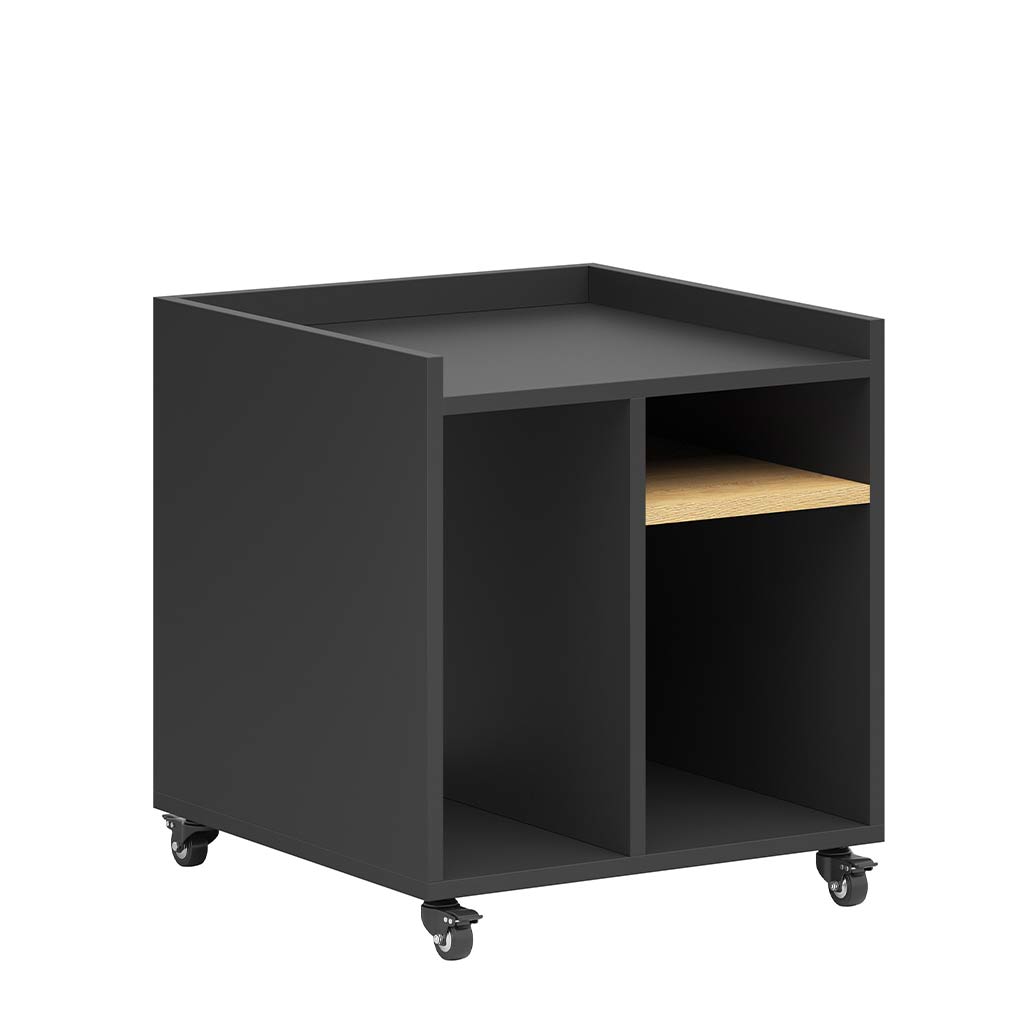 Mobiler Container mit Platz für Ordner und Zubehör