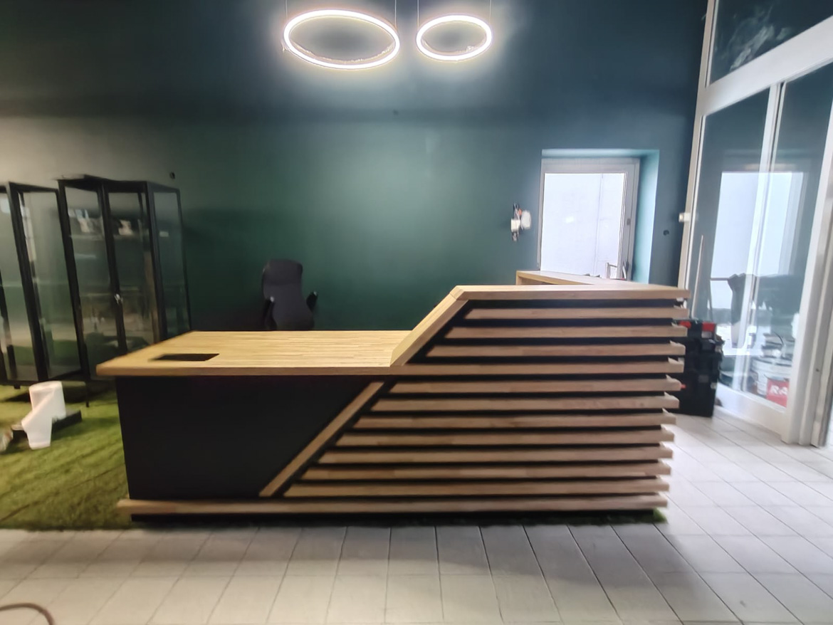 Empfangsschalter für Gym-Medical in Grudziadz