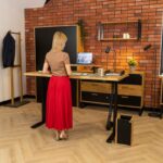 Stehpult für weniger Ermüdung