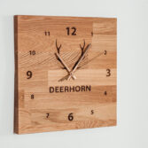 Wanduhr aus Holz