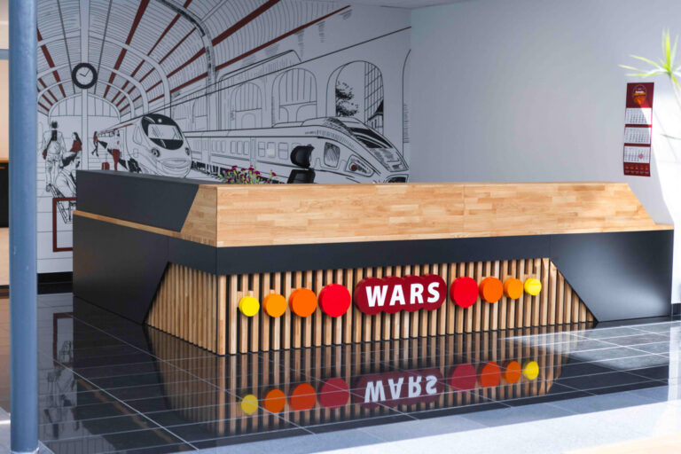 Realisierung von Büromöbeln für WARS S.A. in Warschau